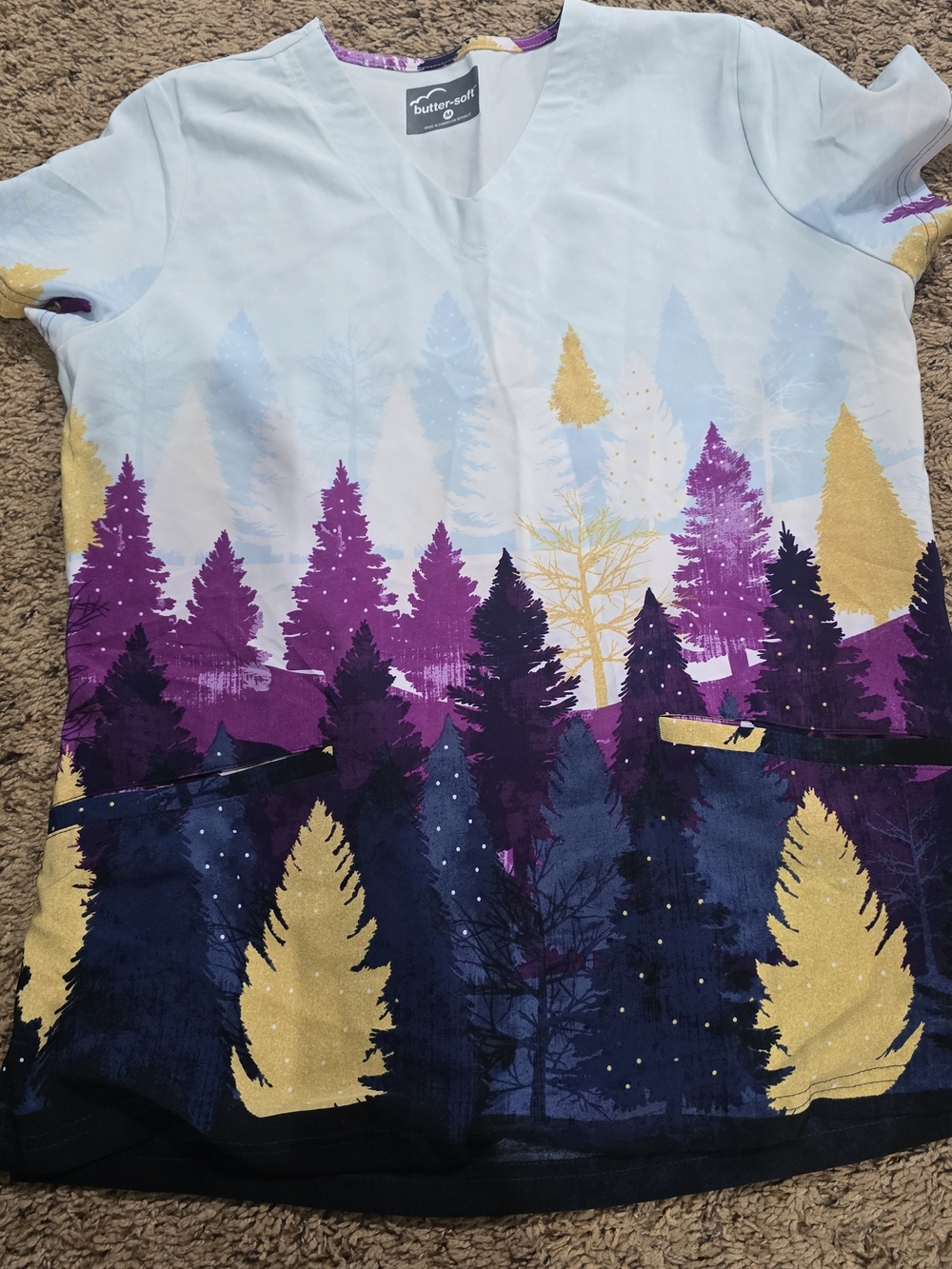 Butter Soft Scrub Top - Picture 3 of 3